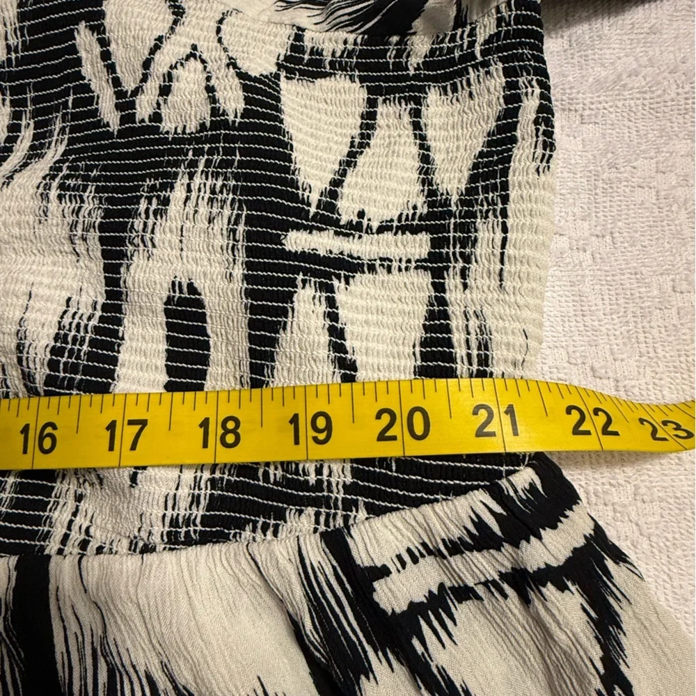 Ulla Popken Monochrome Geometric Dress
